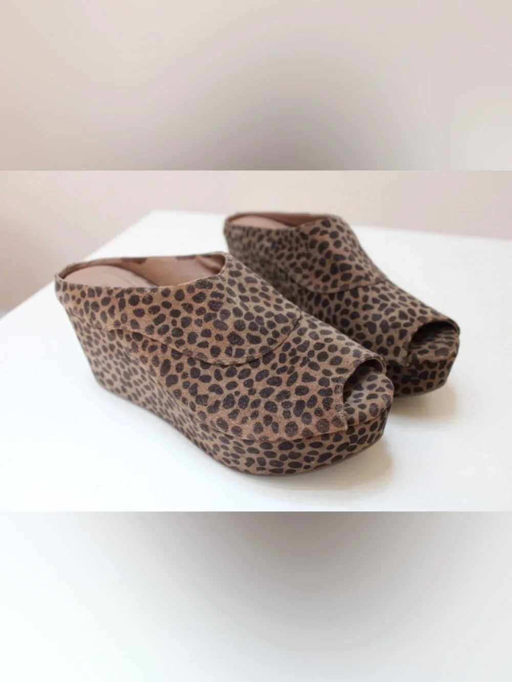 Chocolat Blu wind platform wedges